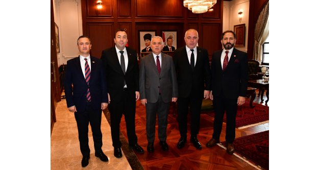 Büyük Birlik Partisi Heyeti Vali Yıldırım'ı Ziyaret Etti