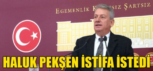 Haluk Pekşen İstifa İstedi