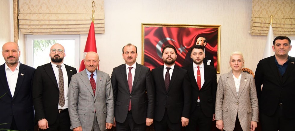 BAŞKAN KALKIŞIM’DAN İL MİLLİ EĞİTİM MÜDÜRÜ HASAN UYGUN’A ZİYARET - SİYASET