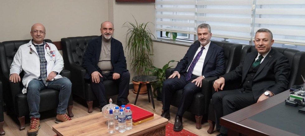 Trabzon Valisi Tahir Şahin'den Özel İmperial Hastanesi Yönetimine iade-i ziyaret - SAĞLIK